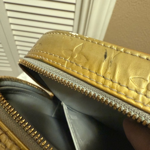 AUTH Louis Vuitton Murray gold Vernis Monogram Backpack - Picture 15 of 16